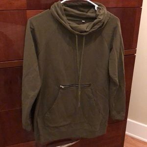 Olive sweatshirt